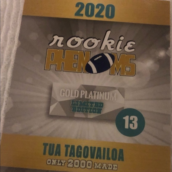 Tua Tagovailoa 20-20 Rookie card Miami  Dolphins - Picture 3 of 6